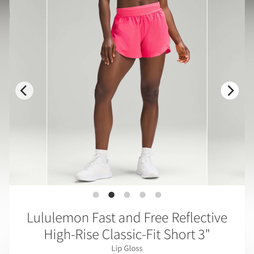 Lululemon Fast and Free Reflective High-Rise Classic-Fit Short 3"
Lip Gloss